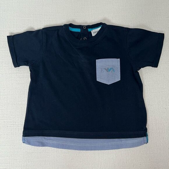 EMPORIO ARMANI BABY TEE 12M - Picture 1 of 2